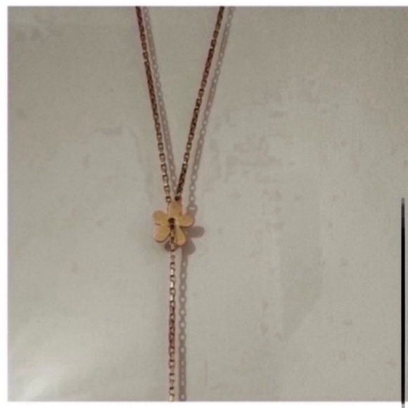 MADEWELL DAISY LARIAT NECKLACE IN VINTAGE GOLD - Picture 9 of 15